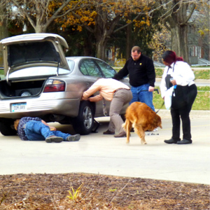 Shoemaker Haaland Iowa City Community Good Deed Tire Change