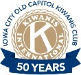Shoemaker Haaland Community Charitable Affiliations Iowa City Old Capital Kiwanis Club logo
